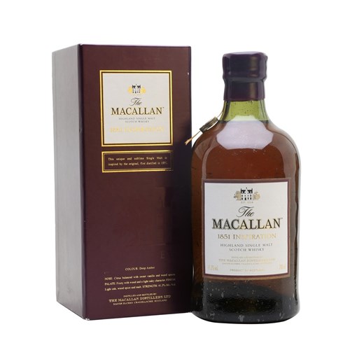 The Macallan 1851 Inspiration Replica Whisky 70cl - Perfect Gift